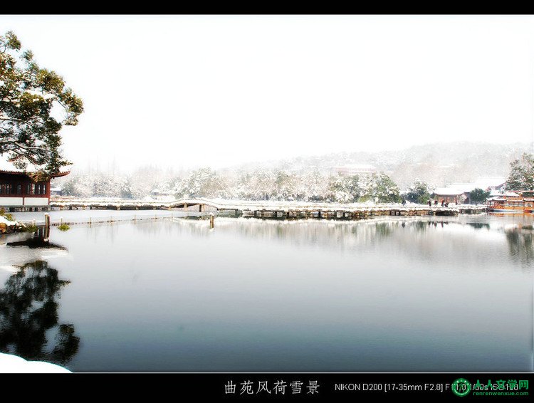 西湖美景:曲苑风荷-1 (雪景) - 山间溪流 - 山间溪流的休闲屋