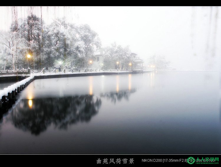 西湖美景:曲苑风荷-1 (雪景) - 山间溪流 - 山间溪流的休闲屋